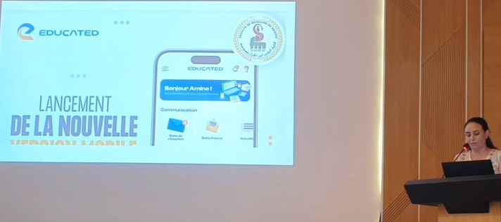 Présentation de la nouvelle version mobile d’EDUCATED à la Faculté de Médecine de Sousse